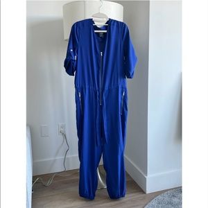 Blue DKNY Jumpsuit.